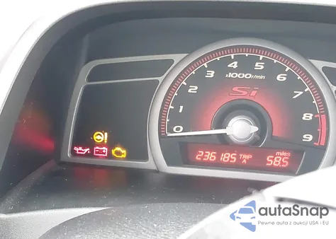 2008 Honda Civic Si/Si Mugen from USA, damaged, VIN 2HGFA55508H712011